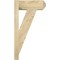 Ekena Millwork Traditional Craftsman Rough Sawn Outlooker, Douglas Fir, 6"W x 14"D x 26"H OUT06X14X26TRA04RDF - alternate 4